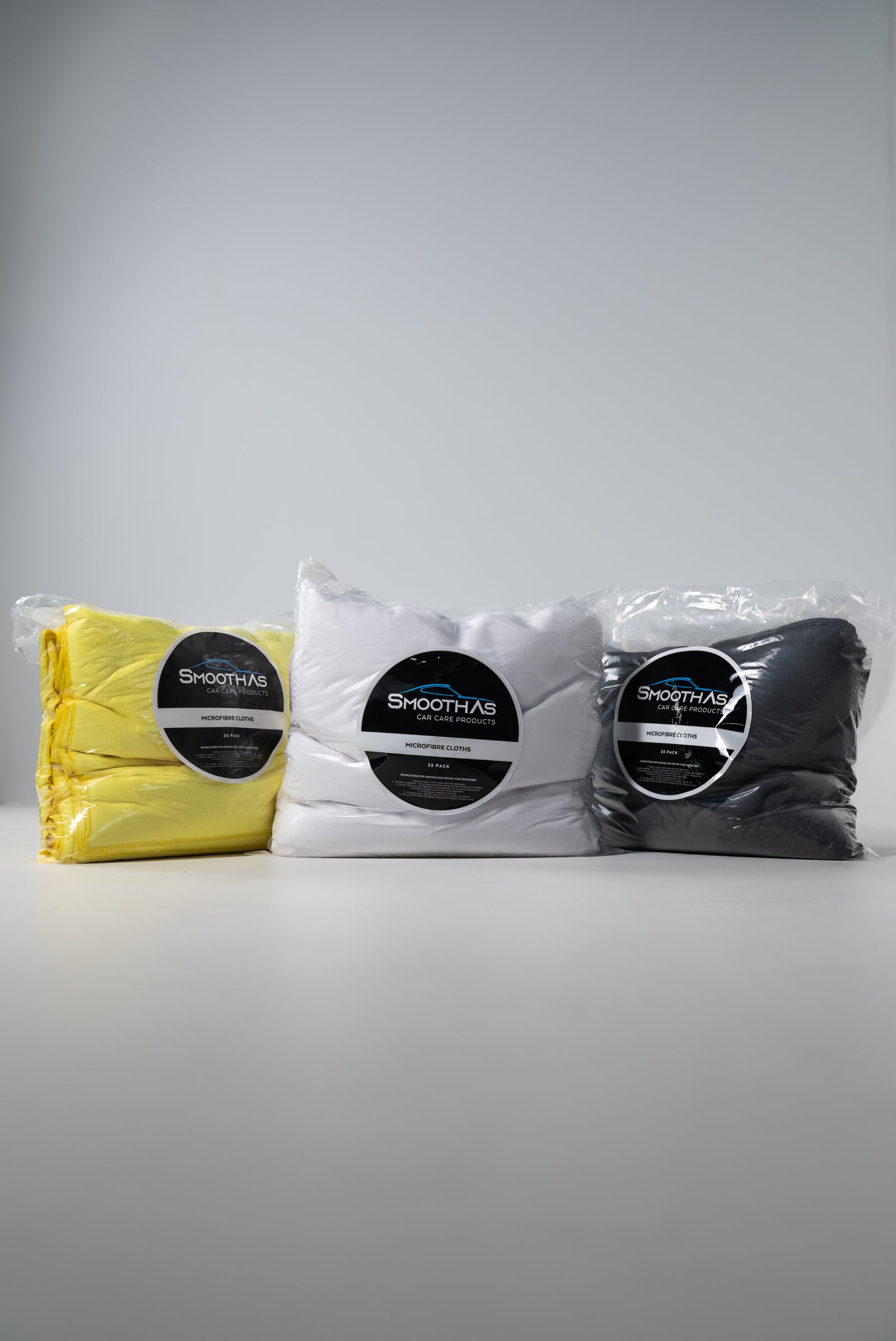 25 Pack - Microfibre Cloths