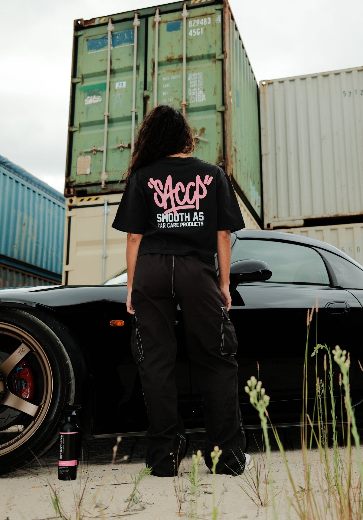 SACCP Womens Graffiti Crop