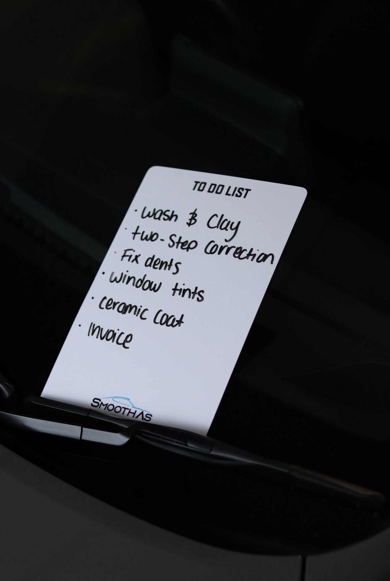 Magnetic To-Do List Board